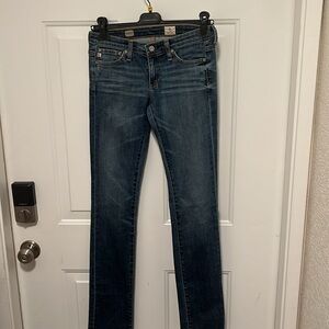 AJ jeans, Charlotte straight leg size 25 excellent condition